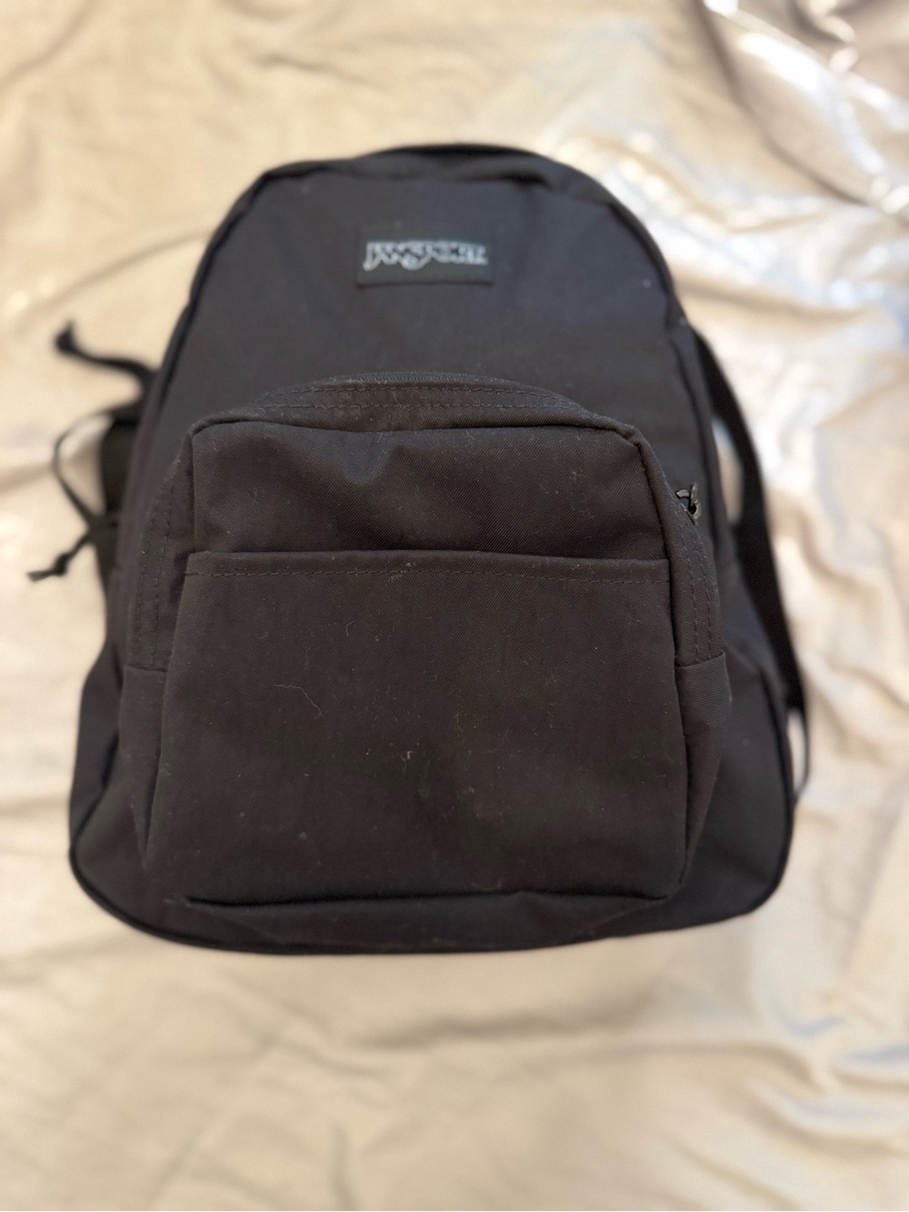 Jansport Black Front Pocket Backpack